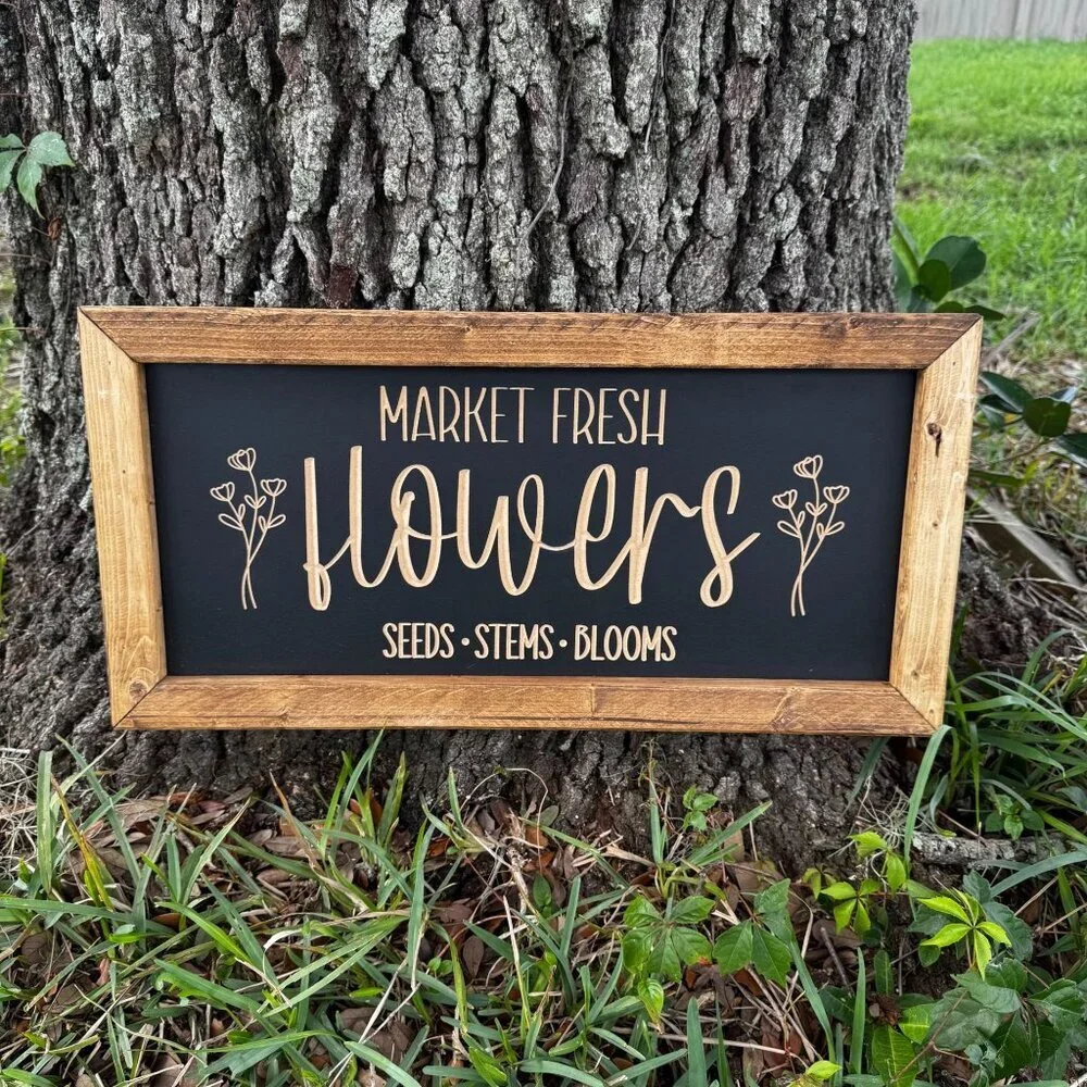 Home decor, handmade decor, wall hanging, rustic, farmhouse, flowers
